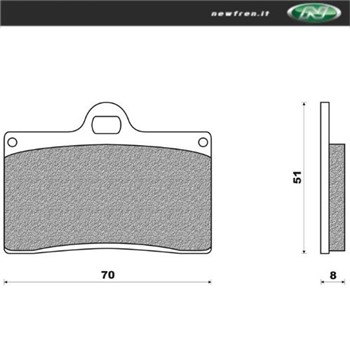 PASTIGLIE FRENO - APRILIA RS 250 95 => 96 A ?
APRILIA RS 250 97