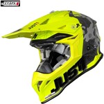 CASCO ORIGINE JUST1 J39 REACTOR FLUO YELLOW-RED-TITANIUM L-60