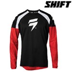 MAGLIA Shift Whit3 Label Race 1 Nero-Rosso XXL-54 (In Esaurimento) MAGLIA Shift Whit3 Label Race 1 Nero-Rosso XXL-54 (In Esaurimento)