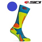 CALZA SIDI TONY CAIROLI N.274 blue royal Giallo Fluo L-XL