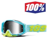 OCCHIALE 100% RACECRAFT PINACLES LENTE SPECCHIO ARGENTO (461163) In Esau OCCHIALE 100% RACECRAFT PINACLES LENTE SPECCHIO ARGENTO (461163) In Esau