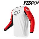 MAGLIA FOX 180 PRIX Bianco-Rosso-Nero XL (In Esaurimento)