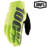 GUANTI BRISKER 100% FLUO YELLOW S (463046S)