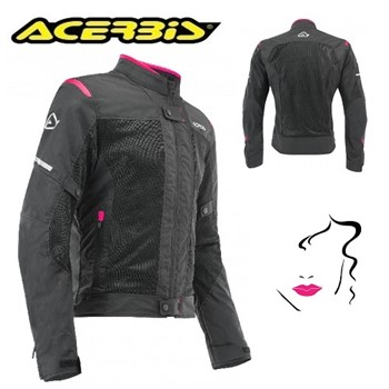 GIACCA CE RAMSEY MY VENTED LADY BLACK-PINK XS-44 (In Esaurimento)