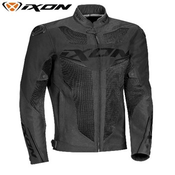 Giacca IXON DRACO in tessuto UOMO nero 2XL (In Esaurimento)