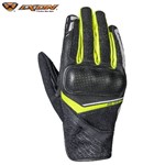 GUANTI RS LAUNCH ESTIVO TESSUTO-PELLE UOMO nero-giallo-bianco M (In Esau GUANTI RS LAUNCH ESTIVO TESSUTO-PELLE UOMO nero-giallo-bianco M (In Esau