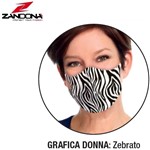 MASCHERINE FILTRANTI ADULTO GRAFICA DONNA - ZEBRATA