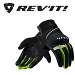 GUANTI REV'IT MOSCA BLACK NEON YELLOW L (In Esaurimento)