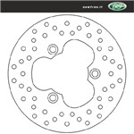 DISCO FRENO SYM GTS 125 06>07 JOY RIDE I EVO 200 09>10 POST DISCO FRENO SYM GTS 125 06>07 JOY RIDE I EVO 200 09>10 POST