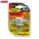 12V Lampada Multi-Led 36 Led (PY21W) BAU15s (1 pz) Arancio (In Esaurimen 12V Lampada Multi-Led 36 Led (PY21W) BAU15s (1 pz) Arancio (In Esaurimen