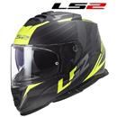 CASCO LS2 FF800 STORM NERVE MATT BLACK H-V YELLOW XS-54 (In Esaurimento)