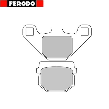 PASTIGLIE FRENO FERODO Scooter Scarabeo 50 2t-4t (FD.0226 -FD.0085)