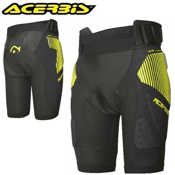 PANTALONCINI RUSH NERO-GIALLO L-50