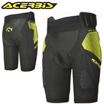 PANTALONCINI RUSH NERO-GIALLO XL-52