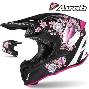 CASCO AIROH TWIST 2.0 MAD MATT XS-54 (TW2M54) (In Esaurimento)