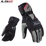 LS2 SNOW MAN GLOVES BLACK GREY M (In Esaurimento)