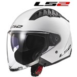 CASCO LS2 JET OF600 COPTER GLOSS WHITE XL-61 (In Esaurimento)