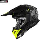 CASCO ORIGINE JUST1 J39 KINETIC Camo fluo yellow red black matt L-60