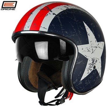 CASCO ORIGINE SPRINT REBEL STAR RED MATT XS-54 (In Esaurimento)