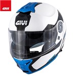 CASCO X21 CHALLENGER SPIRIT Bianco-nero-blu XS-54 (In Esaurimento)