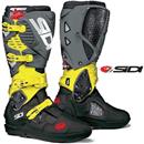 Stivali SIDI Crossfire 3 SRS LIM.ED.nero giallo fluo grigio 44 (US 10)