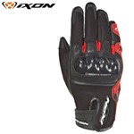 GUANTI RS RISE AIR ESTIVO TESSUTO-PELLE UOMO NERO-ROSSO L (In Esauriment GUANTI RS RISE AIR ESTIVO TESSUTO-PELLE UOMO NERO-ROSSO L (In Esauriment