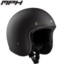 Casco Demi-Jet MPH H-EASY MATT BLACK XS-54 (In Esaurimento)