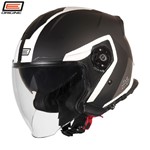 CASCO ORIGINE PALIO 2.0 TECHY WHITE BLACK (MATT) S-56 (In Esaurimento)