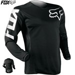 MAGLIA FOX BLACKOUT JERSEY (Nero) XXL (In Esaurimento)