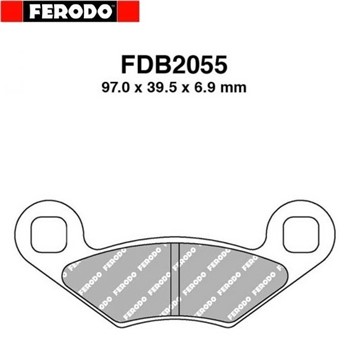 PASTIGLIE FRENO FERODO RACING - POLARIS ATV TRAIL (FD.0302) (FD.0280)