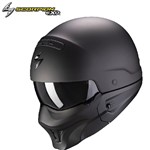 CASCO SCORPION MODULARE EXO COMBAT EVO NERO OPACO S-56 (In Esaurimento) CASCO SCORPION MODULARE EXO COMBAT EVO NERO OPACO S-56 (In Esaurimento)