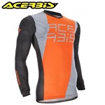 MAGLIA MX J-TRACK ONE ARANCIO/GRIGIO M