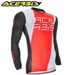 MAGLIA MX J-TRACK ONE BIANCO/ROSSO M