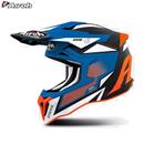 CASCO AIROH STRYCKER AXE ORANGE-BLUE MATT L-60 (STKA18)