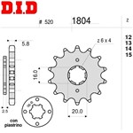 PIGNONE DID PROF. YAMAHA 125 YZ 125 1986