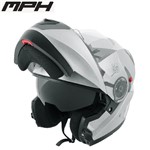 Casco modulare MPH RAPTOR GLOSS WHITE XL-61 (In Esaurimento)