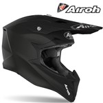 CASCO AIROH WRAAP COLOR BLACK MATT XL-61 (WR11)