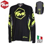 MAGLIA FM X29 POWER NERO-GIALLO 2XL (In Esaurimento)