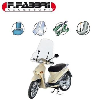 ATTACCHI PARABREZZA VESPA ET2-ET4 50-125 LIBERTY 50-125 96-05 8500707