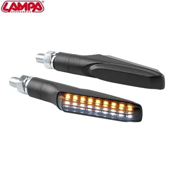 COPPIA FRECCE A LED VICTORY FRONT NERE