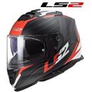 CASCO LS2 FF800 STORM NERVE MATT BLACK RED XXL-63 (In Esaurimento)