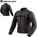 GIACCA IN PELLE REV'IT MILE NERO XL-52 (In Esaurimento)