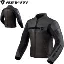 GIACCA IN PELLE REV'IT MILE NERO XL-52 (In Esaurimento)