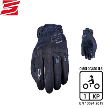 GUANTI FIVE RS3 EVO BLACK S
