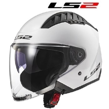 CASCO LS2 JET OF600 COPTER GLOSS WHITE XXL-63 (In Esaurimento)