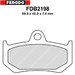 PASTIGLIE FRENO MV AGUSTA BRUTALE 750 S 01, BRUTALE 750 03-05 (FD.0391)