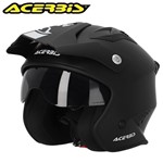 CASCO ACERBIS JET ARIA OMOLOG. ECE-ONU 22-06 NERO 2 M-58