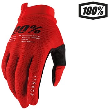 GUANTI 100% ITRACK RED S (463078S)