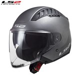 CASCO LS2 JET OF600 COPTER MATT TITANIUM XXL-63 (In Esaurimento)