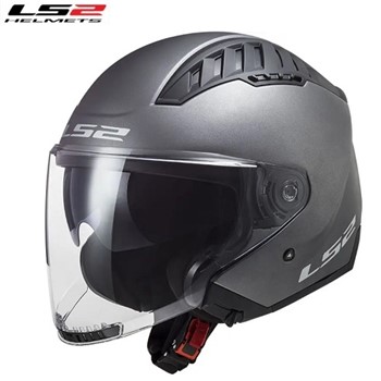 CASCO LS2 JET OF600 COPTER MATT TITANIUM XXL-63 (In Esaurimento)